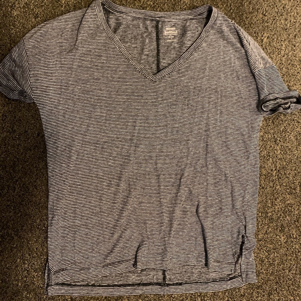 Old Navy Striped V-neck